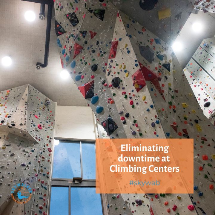 Eliminating downtime at Climbing Centers

Auto Belay swapping prevents downtime. Our all-inclusive No Delay Belay service plan specifically addresses this problem
.
👉bit.ly/3wll4ap
.
#nodelaybelay #trublue #trublueautobelay #service #AutoBelay #ClimbingGym #skywab