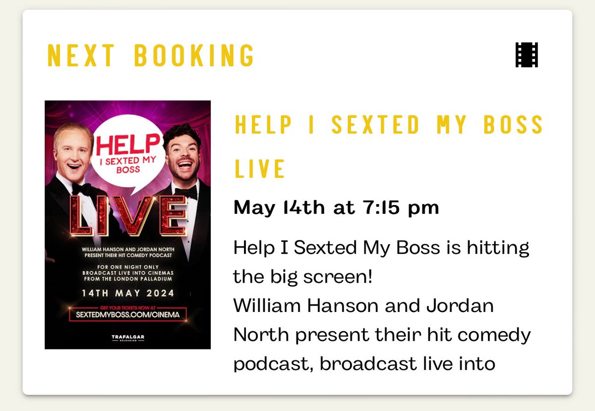 Booked, now just got to be brave enough to go . #SextedLive