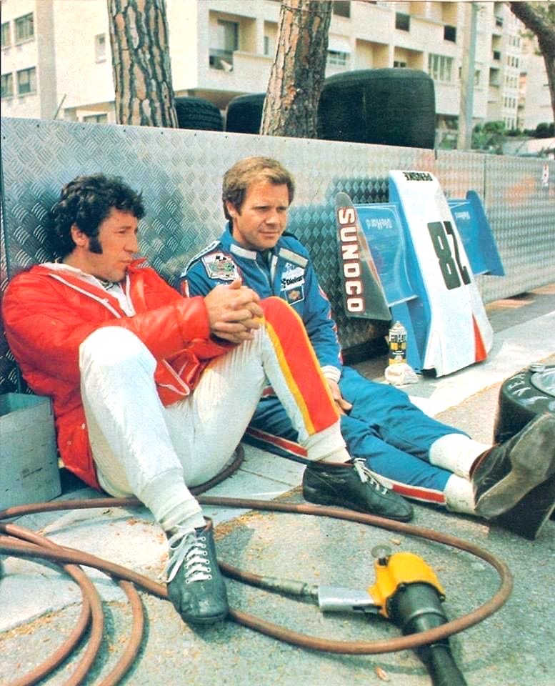 Mario Andretti and Mark Donohue 🇺🇸 #f1 #formula1 via Heel Tread 📸❔