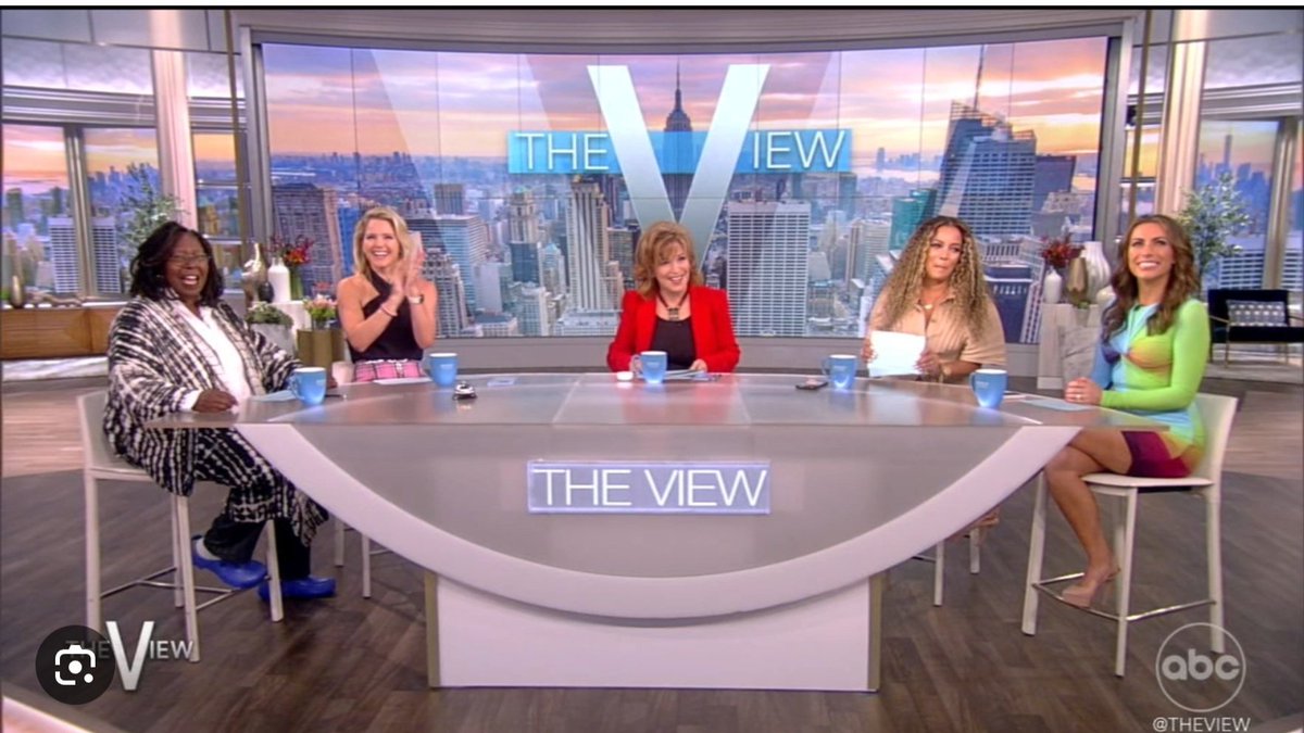 Good morning to everyone who knows 'The View' hosts are a bunch of idiots, kinda like MSNBC insane asylum, lol.