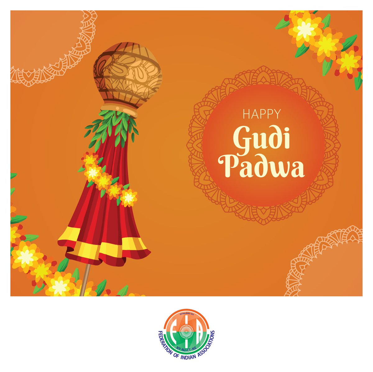 May this auspicious day brings, good health, and abundance. HAPPY GUDI PADWA 🙏🏻 #gudipadwa #happyguddipadva #festival #gudipadwa24