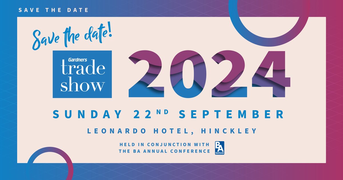 Have you heard? Preparations are underway for the 2024 annual #Gardners Trade Show! 🎉 Meet publishers, connect with the Gardners team & network with wonderful booksellers at this highly anticipated event! Did you attend last year? We'd love to hear about your experience! 📚