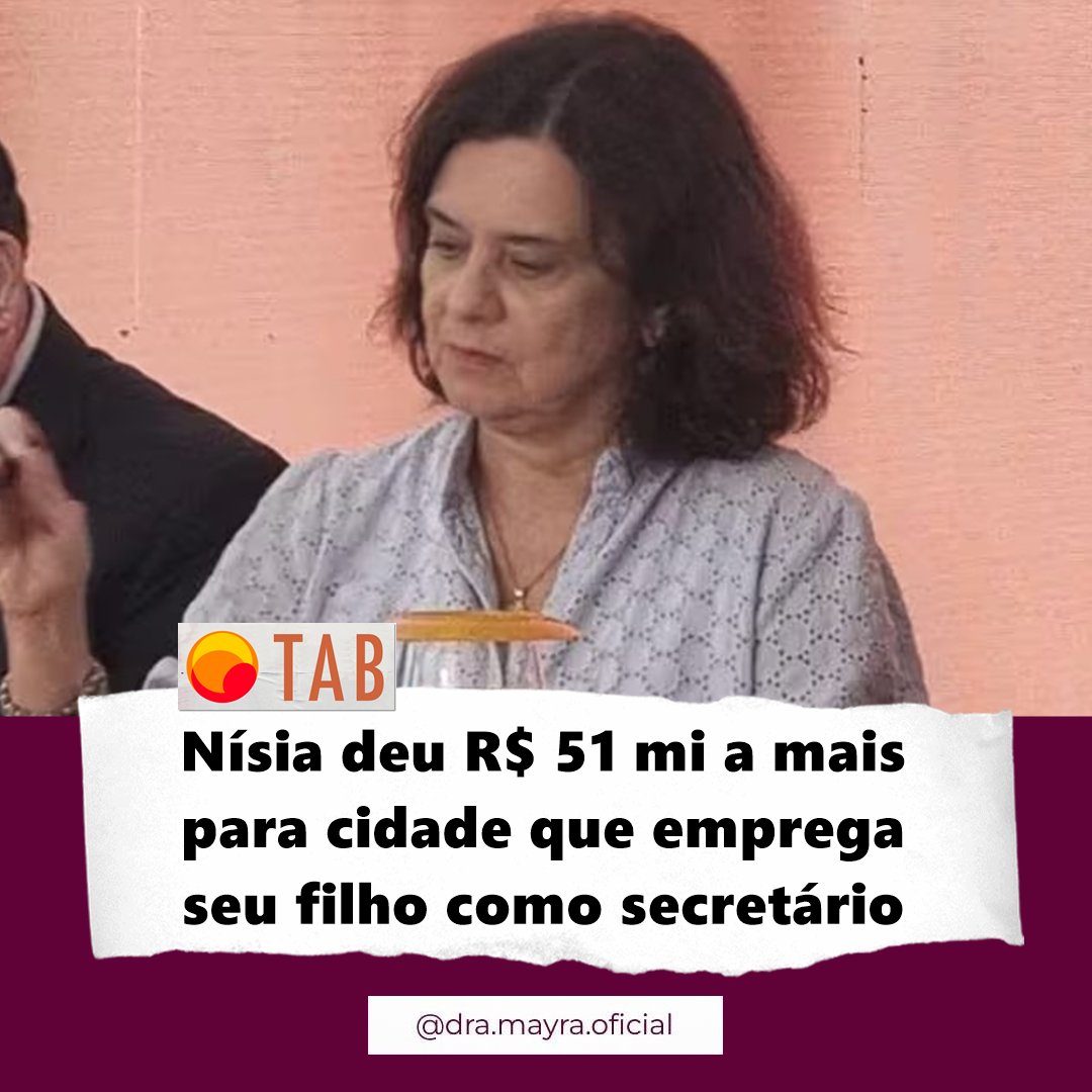 dramayraoficial's tweet image. Nísia enviou à Cabo Frio R$ 51 milhões a mais do que o previsto em portaria que ela mesma assinou em dezembro passado. A verba entrou na mira do Congresso depois de a imprensa revelar que o filho da ministra foi nomeado secretário de Cultura, 21 dias após o dinheiro ser liberado.