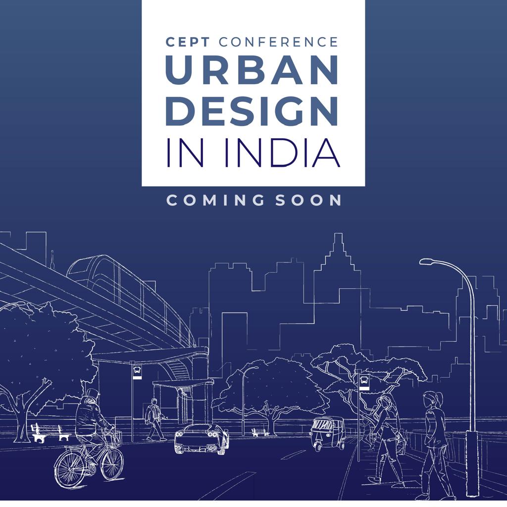 𝗪𝗲'𝗿𝗲 𝗕𝗮𝗰𝗸... #UrbanDesignInIndia, a #CEPTConference brought to you by CEPT Research and Development Foundation in collaboration with CEPT University & Faculty of planning. Stay tuned for more updates!
