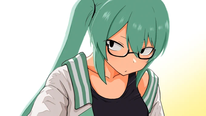 星鏡神楽すずは三白眼も似合うんじゃねーかな、と。#すずあーと 