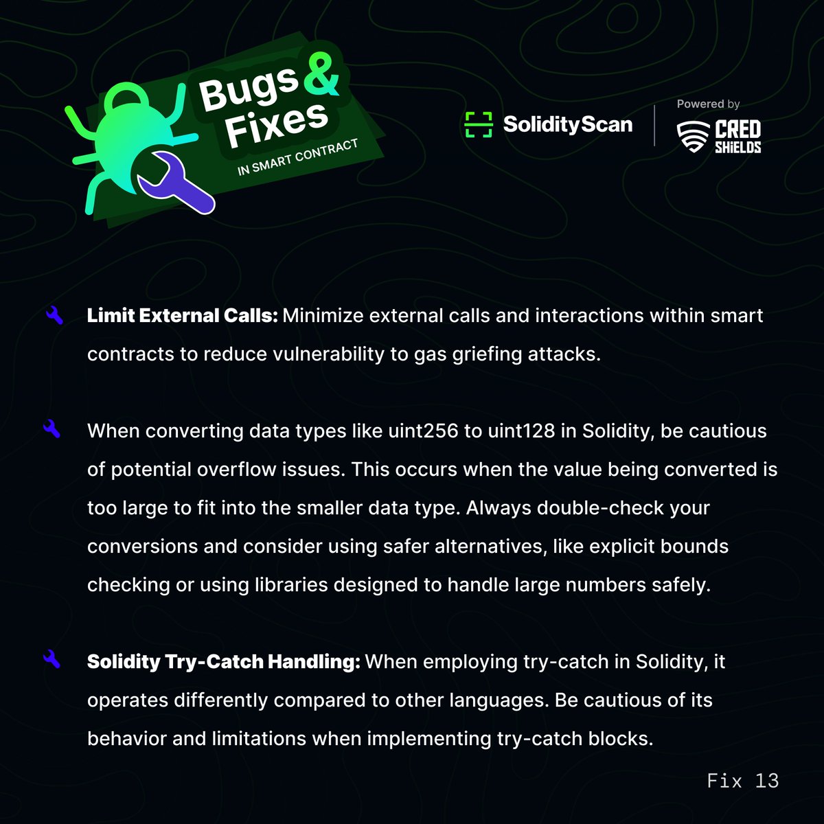 Get ready to crush bugs! Expert fixes incoming. #BugHunt #CyberSecurity #Web3