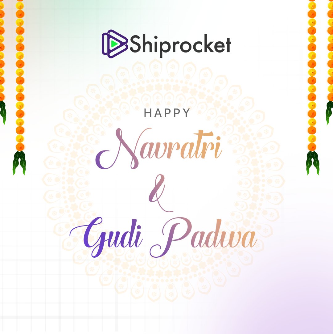 This new year, open gates for new opportunities for your business. We wish you all, a very Happy Gudi Padwa & Navratri ☀️ #gudipadwa #navratri #gudipadwa2024 #happygudipadwa #newyear #newopportunities #newbeginnings #shiprocketwishes #shiprocket #happynavratri