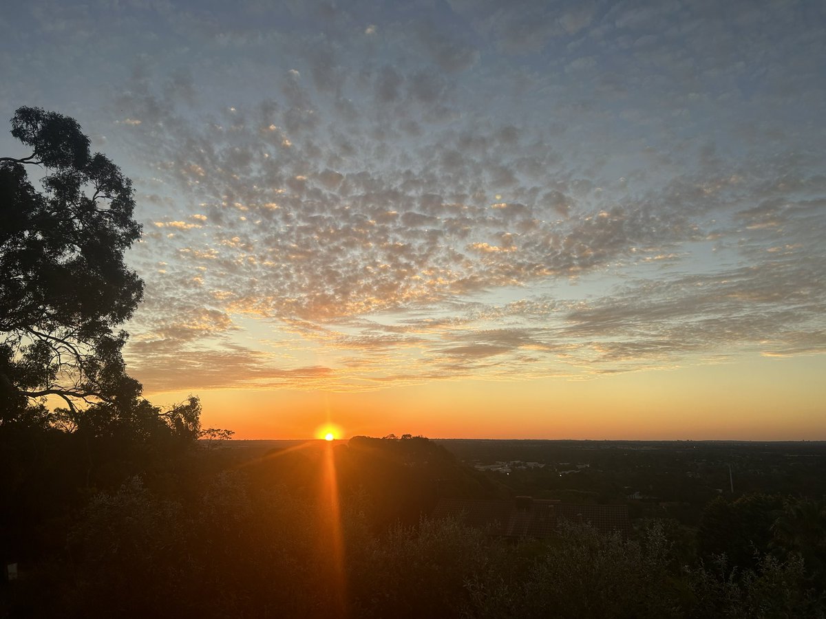 Sunset from the Mount.