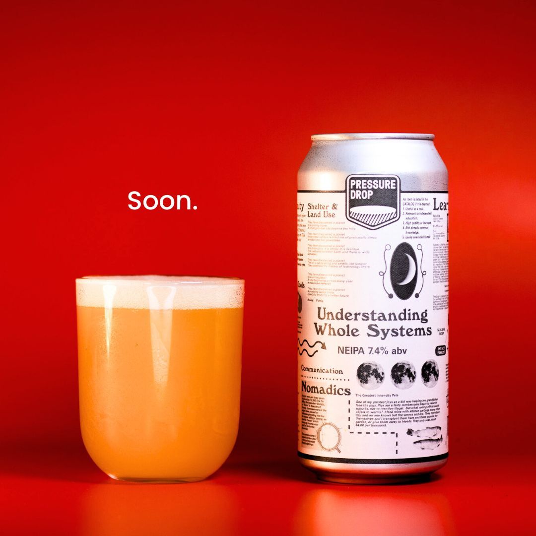 PressureDropBrw's tweet image. We are as gods and might as well get good at it. 
#UWS #pressuredropbrewing