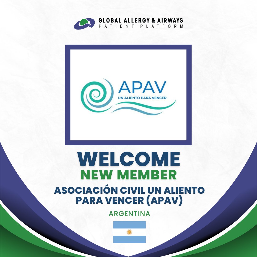 Greeting our new member @APAVfundacion from Argentina 🙌, joining the fight against rare respiratory diseases. #WelcomeAPAV #RespiratoryCare #GlobalNetwork