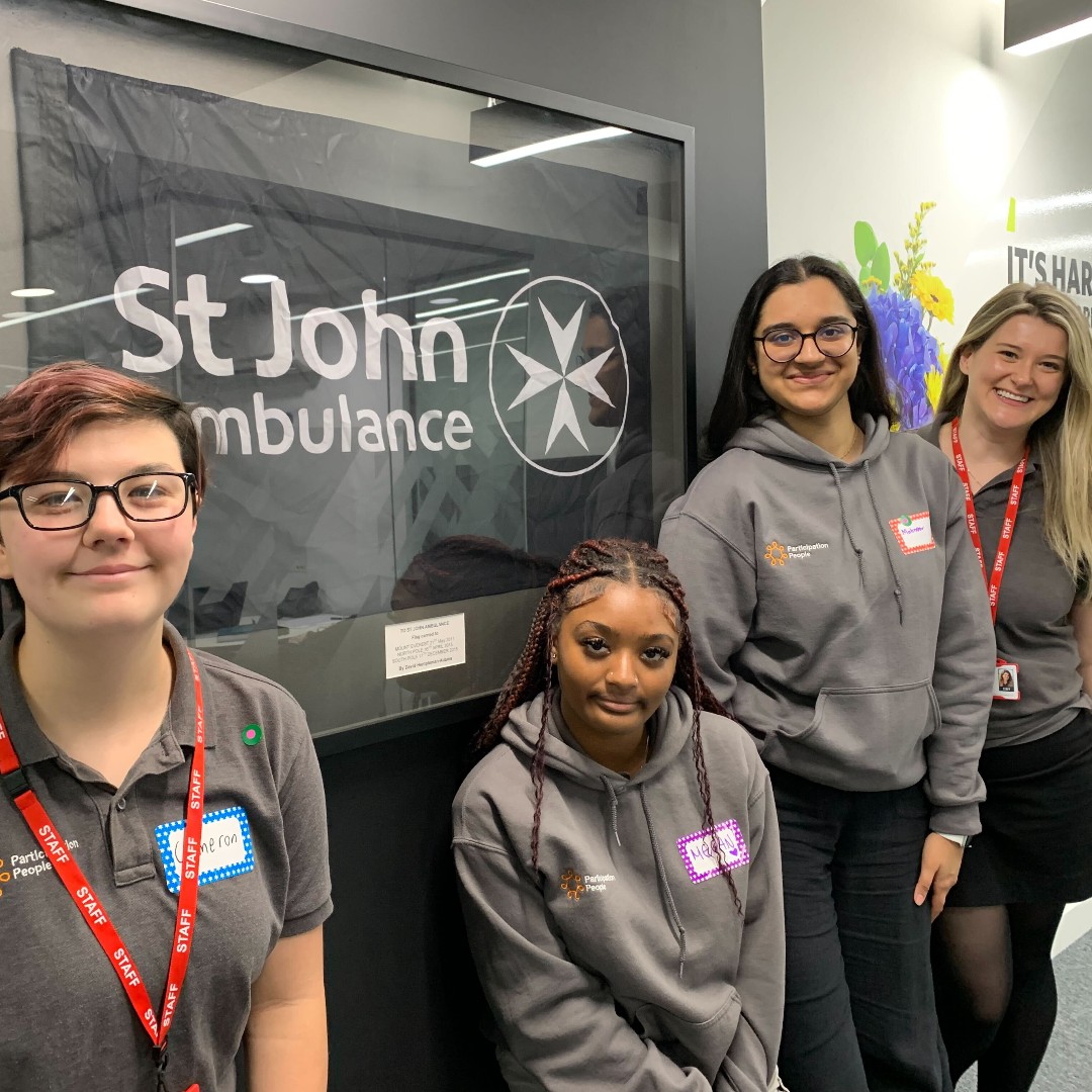 What an amazing day 💥 We were at @stjohnambulance last week with our amazing young consultants Cameron, Mahnoor and Megan who delivered a full day of training. People left feeling excited, energised, hopeful and informed and are ready to engage young people for a better future