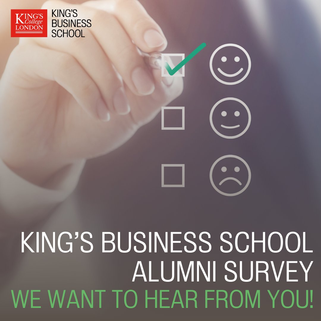 📢 Thanks to everyone who has participated in the @kingsbschool alumni survey so far! Your feedback is invaluable. If you haven't shared your thoughts yet, please take a moment to do so. Check your email for the survey link and make your voice heard. #ForeverKings🦁