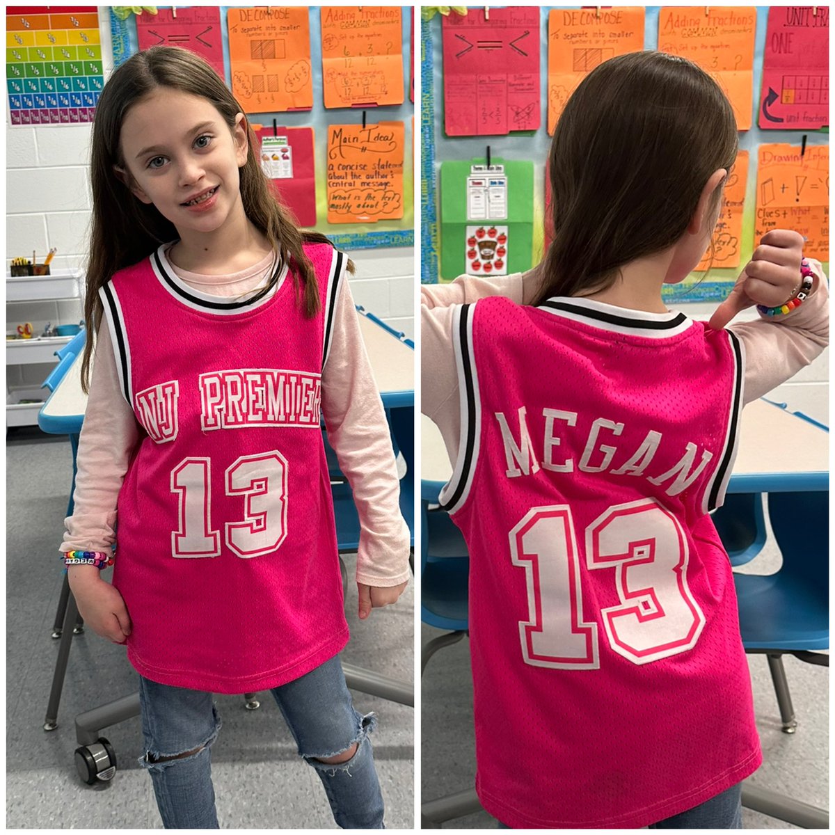 Jersey day yesterday for this little lion! <a href="/25Lafayette/">Lafayette Estates School #25</a>