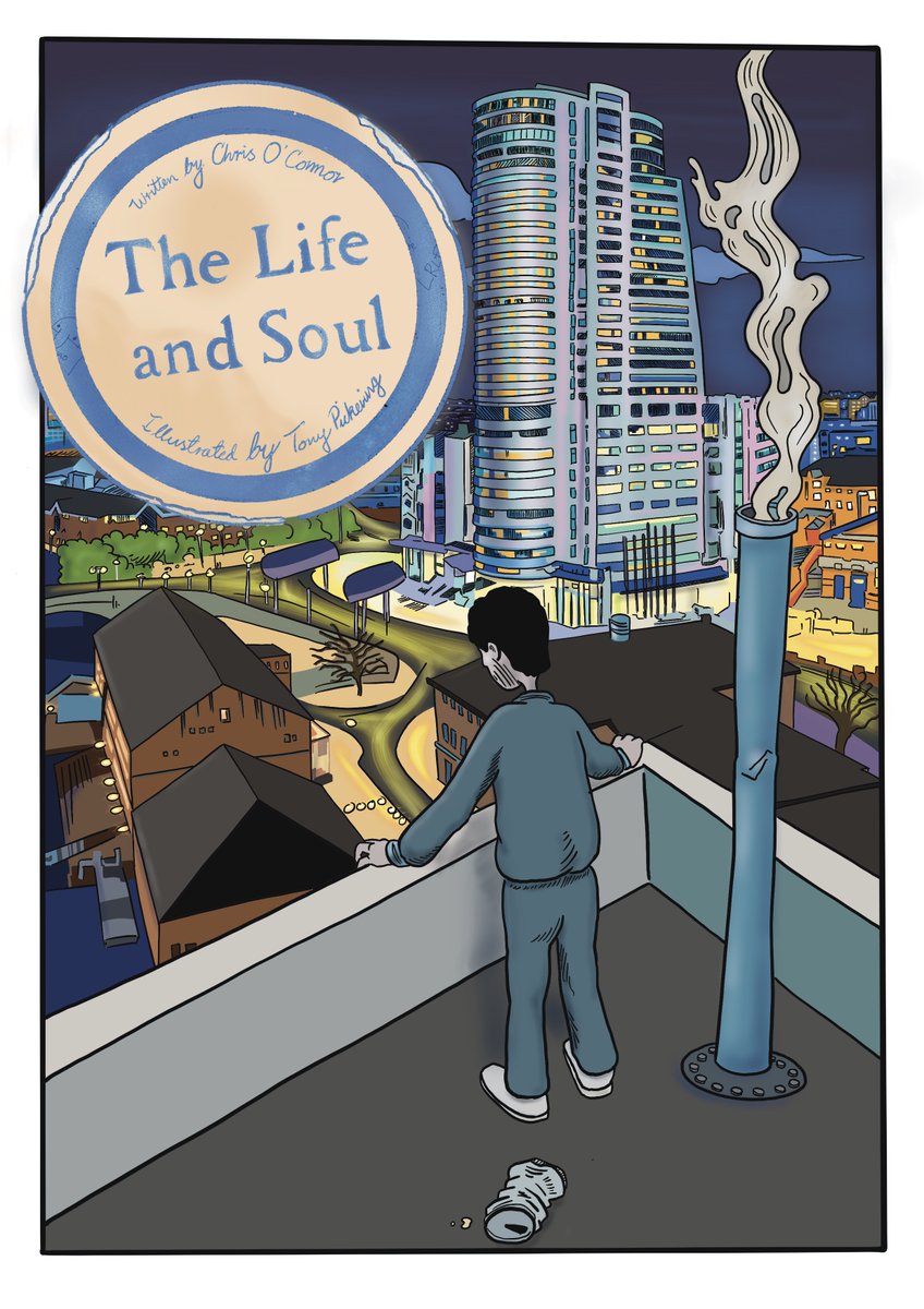 🎭The Life And Soul - Graphic Novel🎭 “Jim’s always had this lingering feeling though that he doesn’t quite fit into this world, that there’s something different about him, something wrong...” Any support/shares would mean a lot🙏 crowdfundr.com/thelifeandsoul