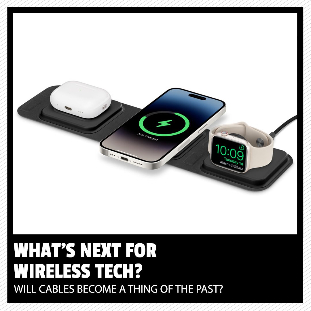 With the amount of tech now relying on wireless technology, will we see a day when cables are a thing of the past? Even some trains have wireless chargers now! Trade in at CeX in store and online and save! #CeX #tech #wirelesstech