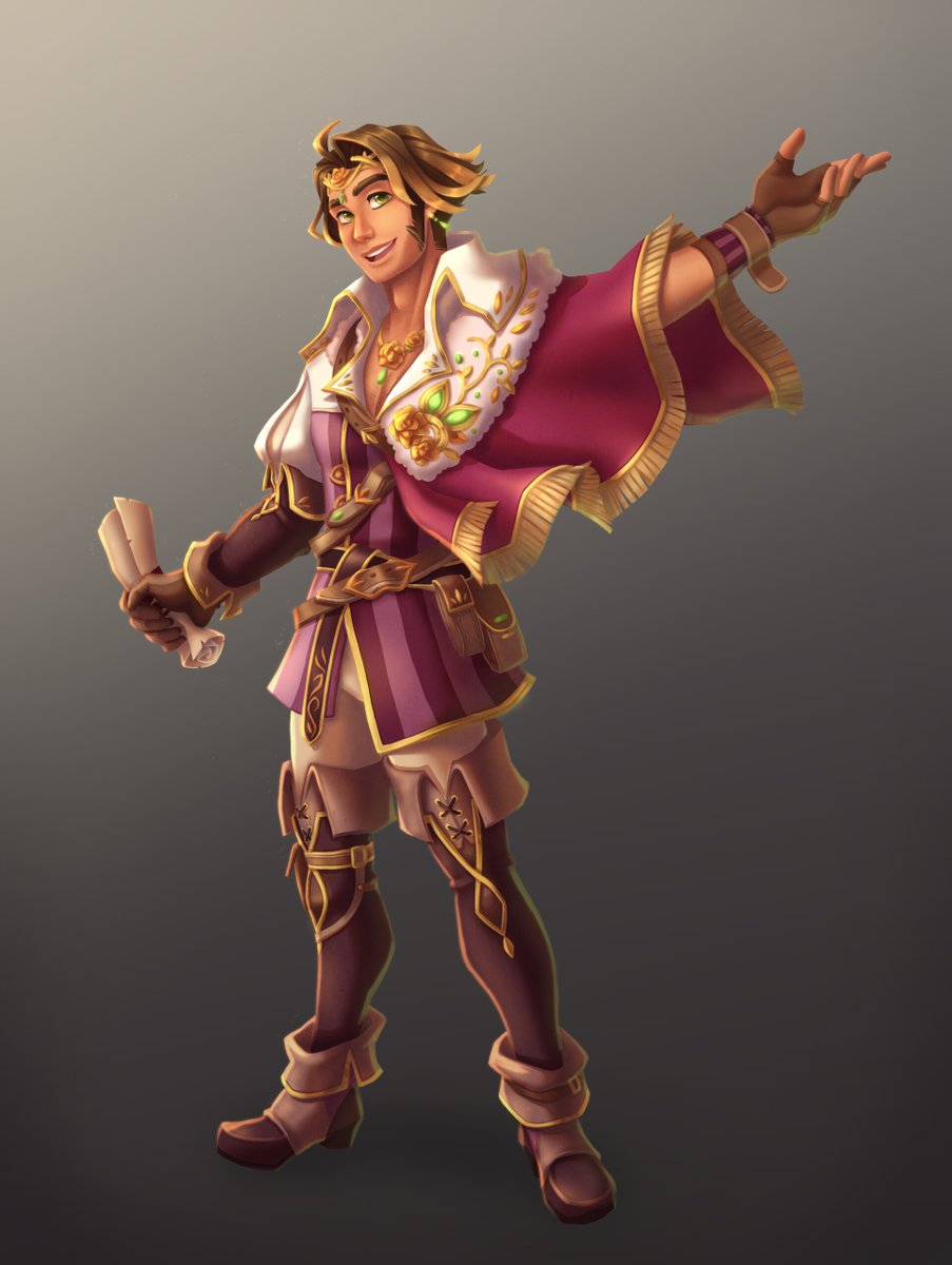 Hello #PortfolioDay✨I'm François, a 2D&amp;3D artist from France! I’m open for work full-time and freelance!

I love to take part in the creation of wonderful worlds~