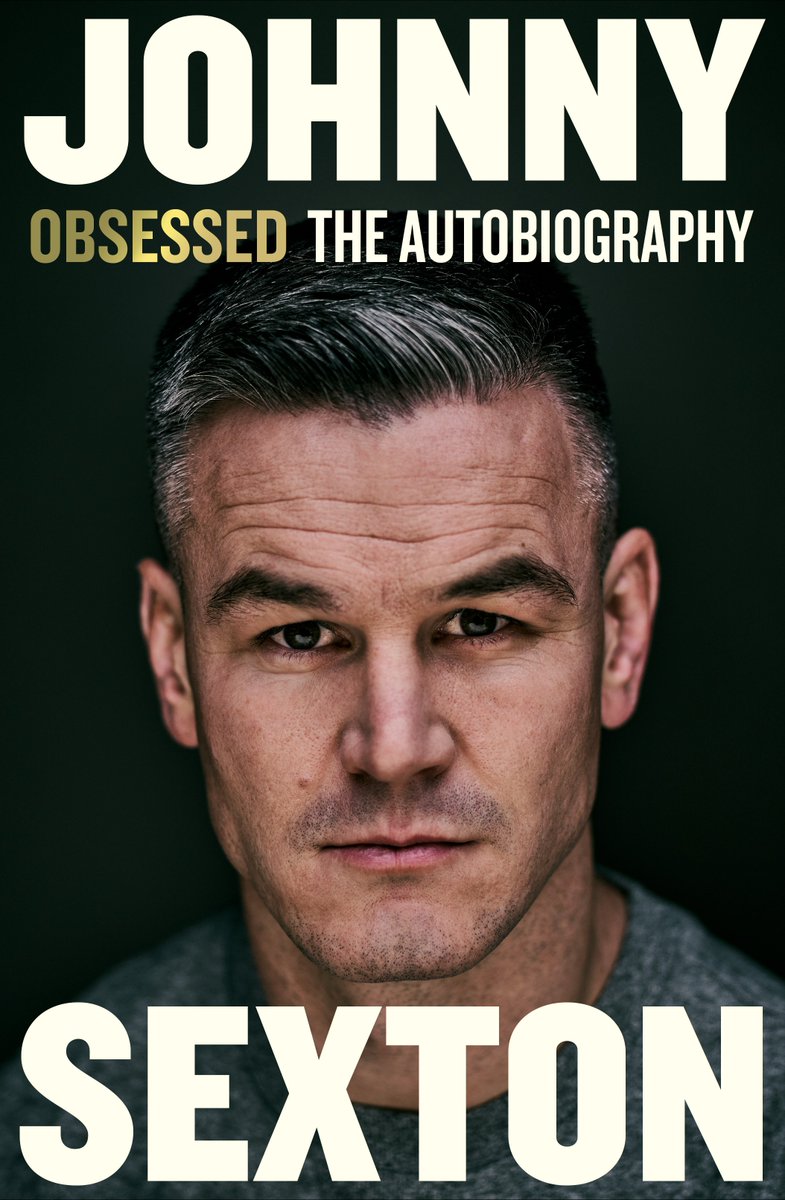 Johnny Sexton's upcoming autobiography announced - Obsessed (a fitting title!) 'In this book I will openly share my personal story and aim to give a full & honest insight into my life on and off the rugby pitch - one which I hope that readers will enjoy.' 📚🏉