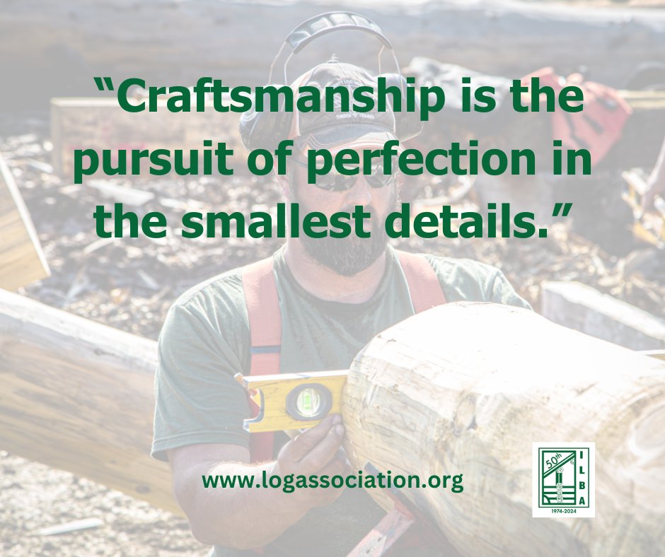 LogBuildersILBA's tweet image. "Craftsmanship is the pursuit of perfection in the smallest details."
#ILBA #wellcraftedloghomes #loghome #logcabin #cabinliving #architecture #loghouse #woodenhouse #woodhouse #cabinlove #woodhome #cabinlife #woodwork #loghomes #loghomeliving #logcabins #customhomes