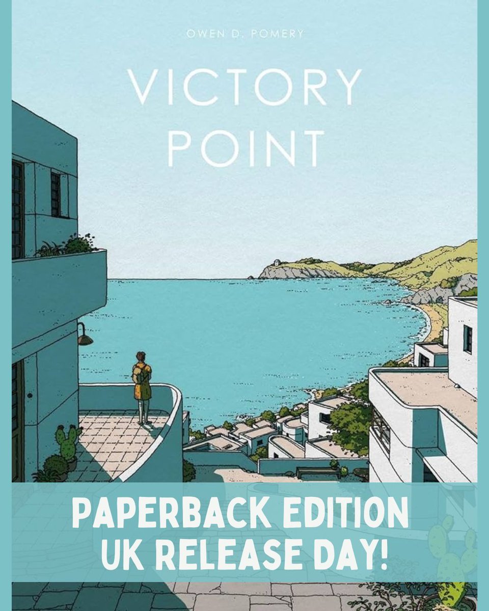 Happy UK release day to @ODPomery! You can now purchase the paperback edition of Victory Point from all good bookstores, and online here: buff.ly/3wWHzW4