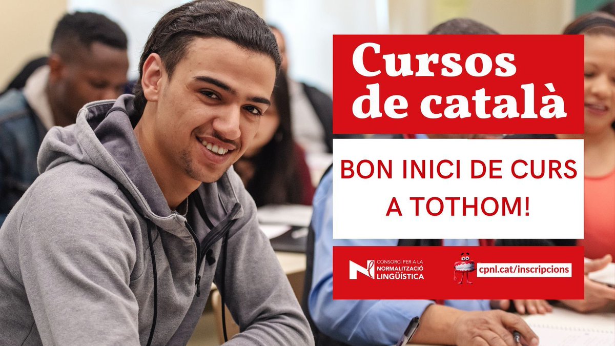 Entre ahir i avui comencen els cursos de català del trimestre abril-juny. Bona entrada de curs a tothom!