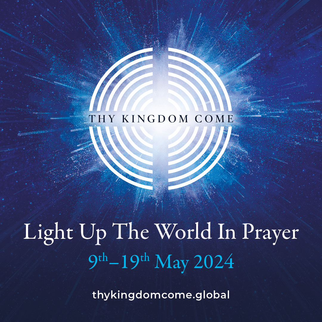Just a month until the start of #ThyKingdomCome. The global ecumenical prayer movement invites Christians around the world to pray from Ascension to Pentecost for more people to come to know Jesus. Learn more at thykingdomcome.global @thykingdom_come