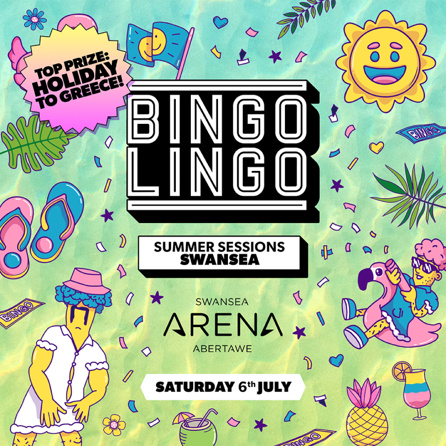 📣 JUST ANNOUNCED 📣 Summer just came early, as BINGO LINGO return to the Arena with their Summer Sessions this July, with a chance to win their top prize: A HOLIDAY TO GREECE 🇬🇷 🏝️ ☀️ 🗓️ Sat 6 Jul 2024 🎫 Tickets go on sale Mon 22 Apr at 12pm