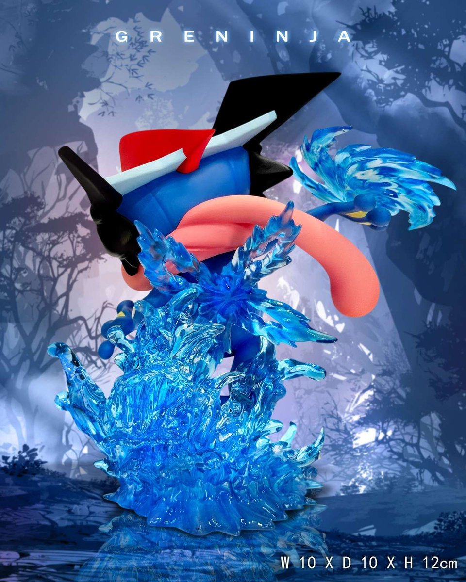 Little Fatty Series Greninja by PPAP Studios is now available for pre-order! 

#littlefattyseries #greninja #greninjapokemon #greninjafigure #greninjafan #pokemon #Pokemonfigure #Pokemonfan #Pokemonstatue #ppapstudios

buff.ly/43QMrsc