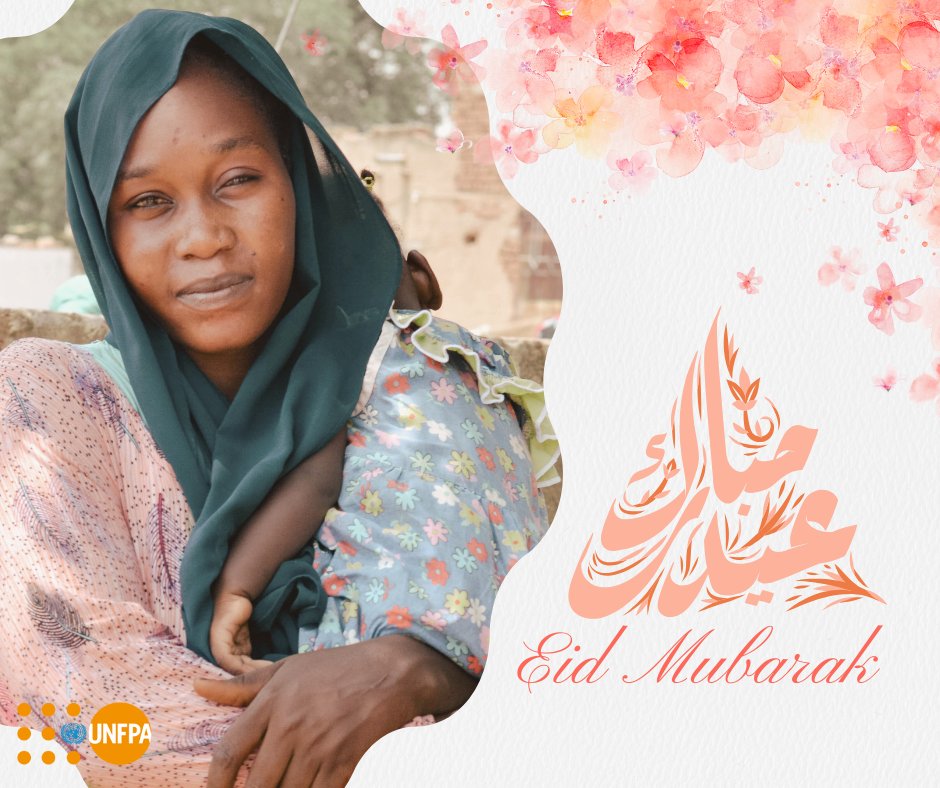 Eid Mubarak from UNFPA Somalia! May this special day bring you peace, prosperity, and joy. As we celebrate, let’s remember the importance of fostering peace and compassion within our communities and beyond. Wishing you and your loved ones a blessed Eid!