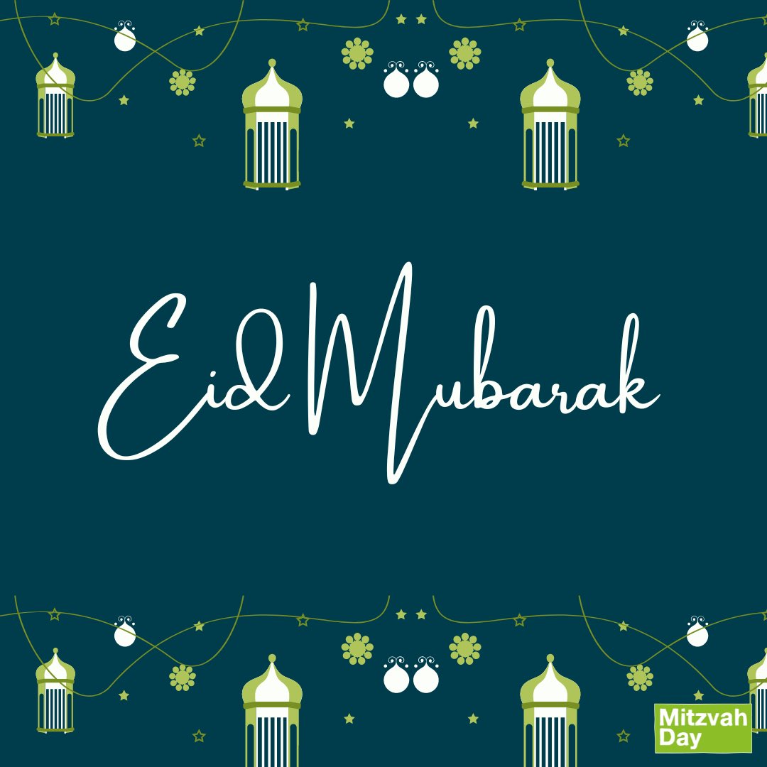 #EidMubarak to our Muslim community, partners and friends 💚