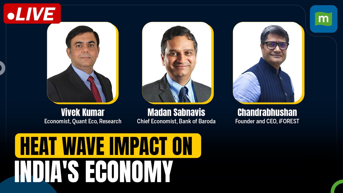 🌡️🚨 #HeatwaveAlert: #India faces soaring temperatures, and it's a wake-up call we can't ignore.

Here's why staying vigilant about the heat is crucial for our health, environment &amp; economy! Tune in⏬
youtube.com/watch?v=yKuw3p…

<a href="/shwwetapunj/">Shweta Punj</a> <a href="/VK_2021/">Vivek Kumar</a> <a href="/madan_sabnavis/">Madan sabnavis</a> <a href="/Bh_Chandra/">Chandra Bhushan</a>