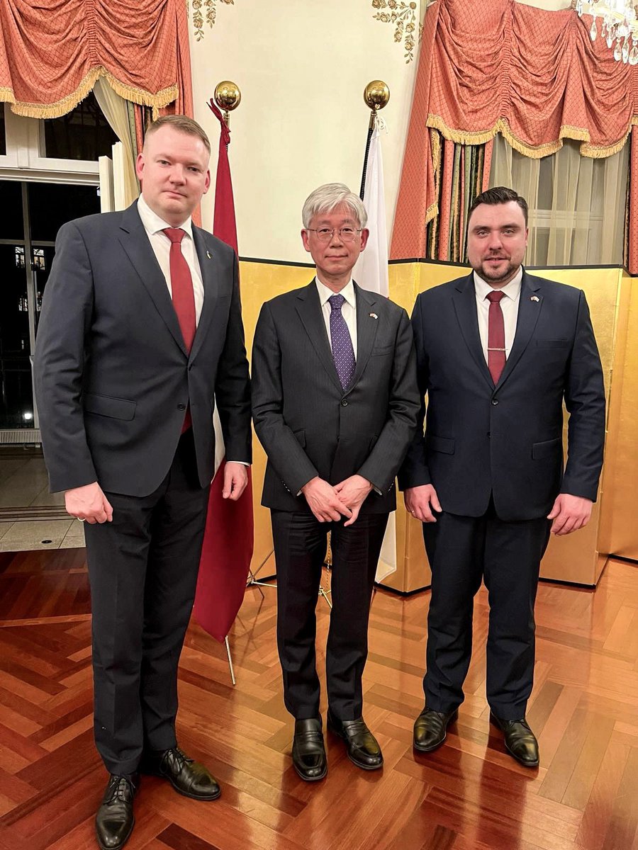 Stiprinot diplomātiskās saites ar Japānas vēstnieku Yasushi Takase 🇯🇵🇱🇻