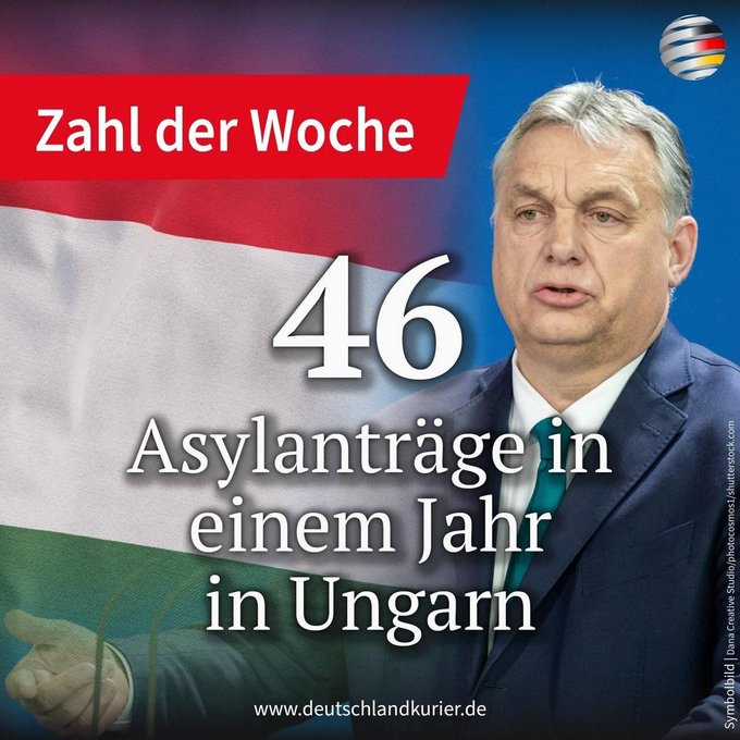 Wäre das auch möglich in 🇩🇪 ??  4 SATIRE-Antworten:
🌻  grüne Endzeit-SEKTE:  Ungarn weg aus der EU
🌻  grüne CDU / CSU:  alles richtig seit 2015...
🌻  grüne SPD:  wir hassen diesen Orban
🌻  grüne FDP:  wir wollen unter 2 %
Faeser: Deutschlandkurier weg!  Hasldenwang: Jawoll !!