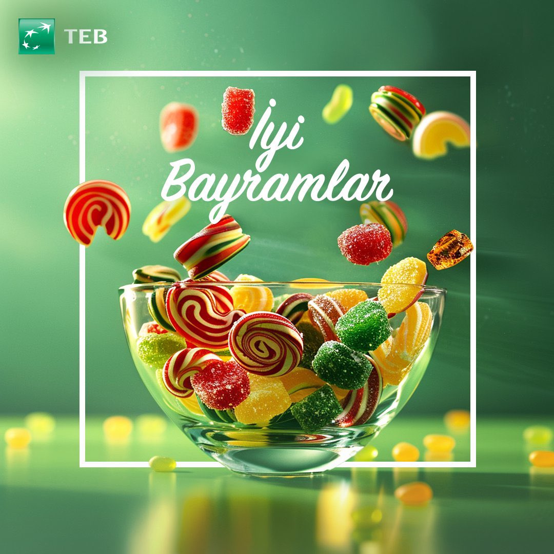 Sağlık, mutluluk ve huzur dolu bir bayram diler, sizin ve tüm sevdiklerinizin Ramazan Bayramı'nı kutlarız. #İyiBayramlar