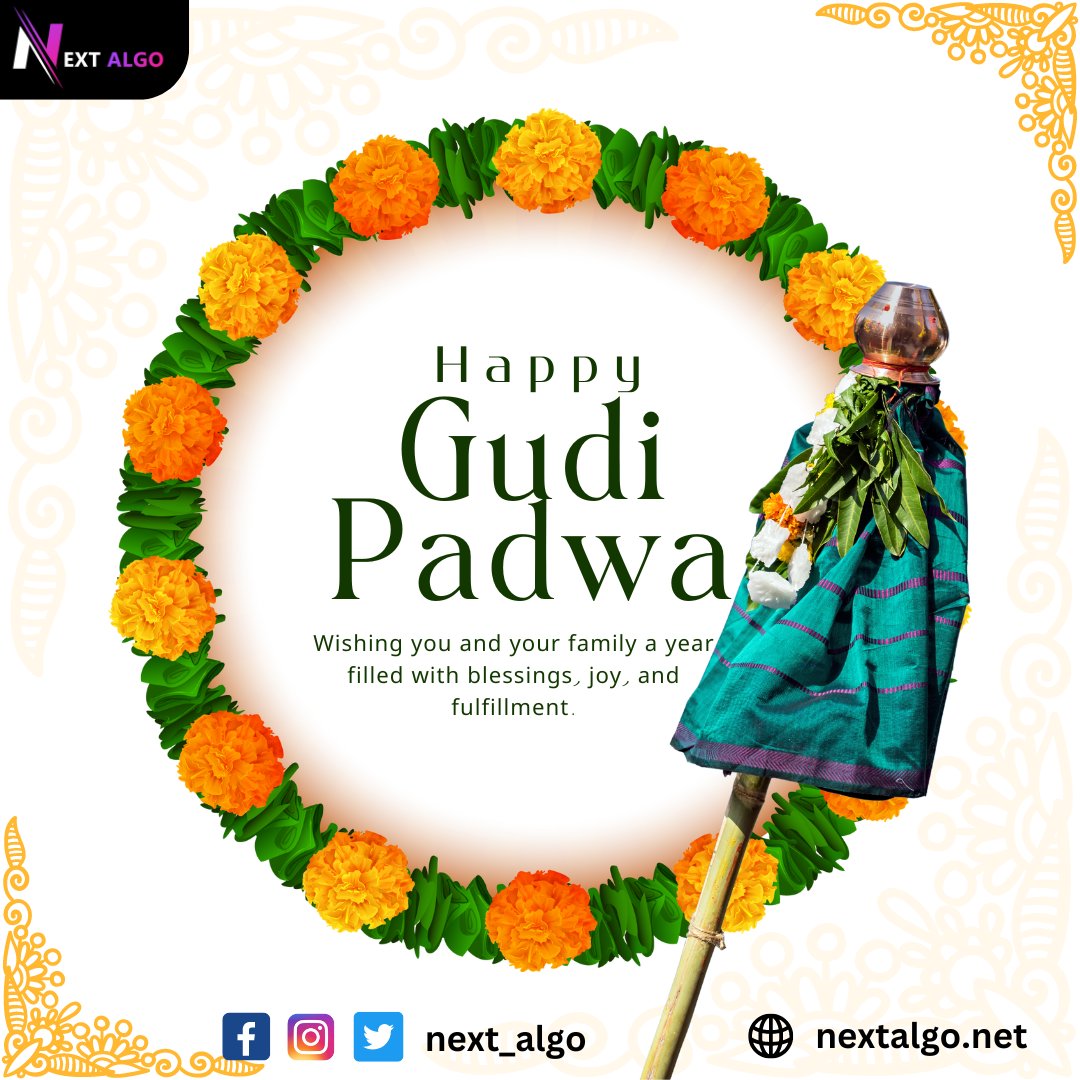 Sending love and Gudi Padwa wishes your way! May this year be filled with cherished moments.

#gudipadwa2024 #HappyGudiPadwa #MarathiNewYear #GudiPadwaCelebrations #ShubhGudiPadwa #GudiPadwaVibes #GudiPadwaSpecial #PuranPoli #Shehnai #MangoLeaves #NewBeginnings #MarathiCulture
