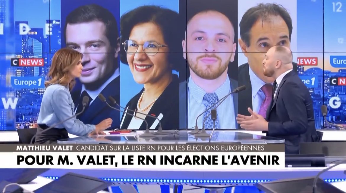 « Beaucoup de partis parlent d’immigration et énoncent de grands principes, mais c’est @MLP_officiel et @J_Bardella qui ont le courage et la force de porter les parcours de ceux qui se sont intégrés, assimilés.» Bravo et bienvenue @mvalet_officiel !