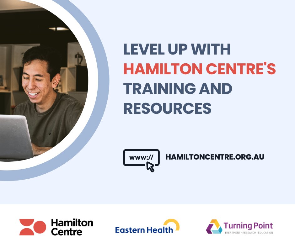 Exciting news for Victoria's mental & AOD workforces! Introducing the new Hamilton Centre Education & Training Program, designed to empower workers in integrated care settings. Check out the modules & explore the HC's revamped website: hamiltoncentre.org.au.