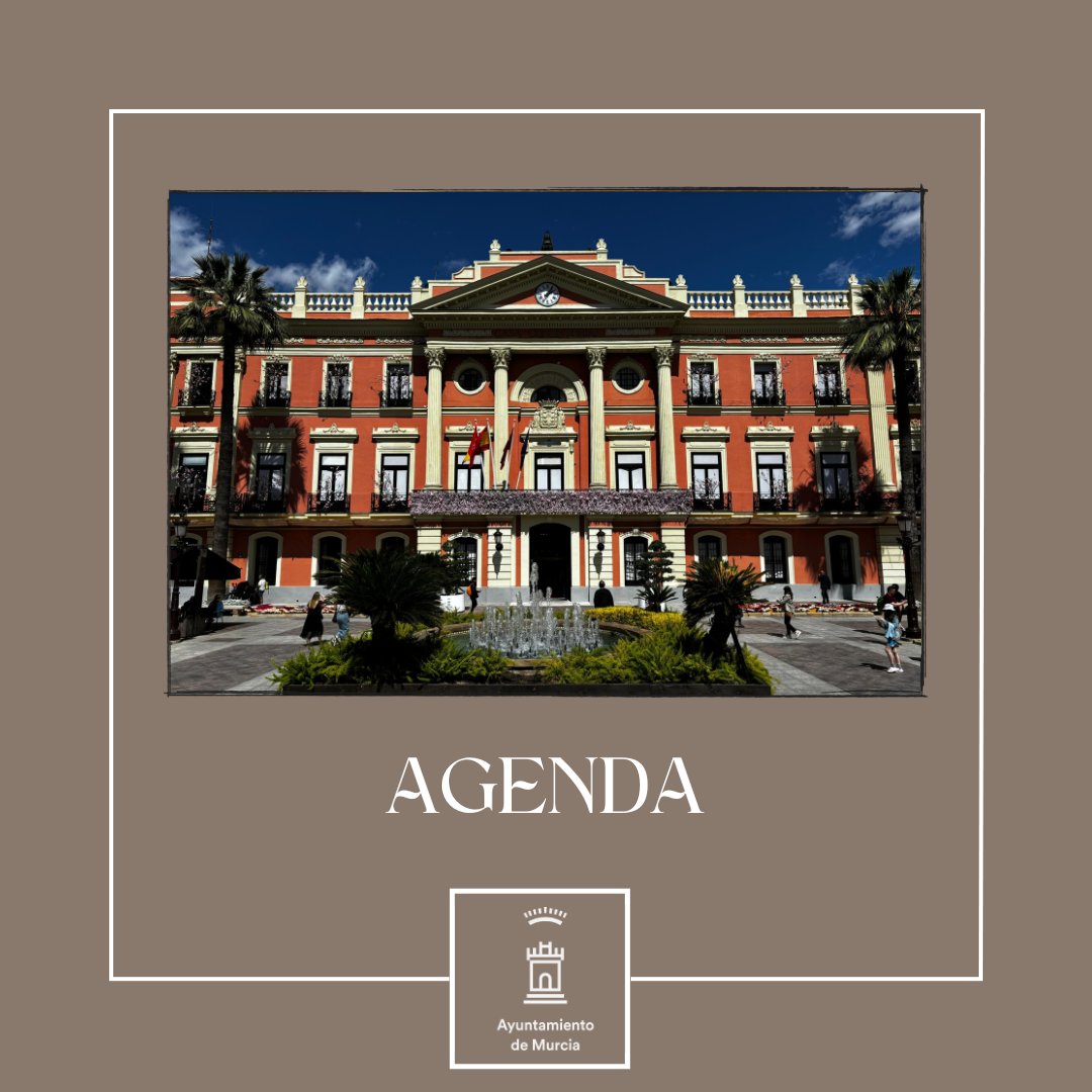 Buenos días y #FelizSábado. ℹ️ Puedes consultar nuestra agenda para el día de hoy pinchando en el siguiente enlace 👇 centromedios.murcia.es/PUBLICO/Previs…