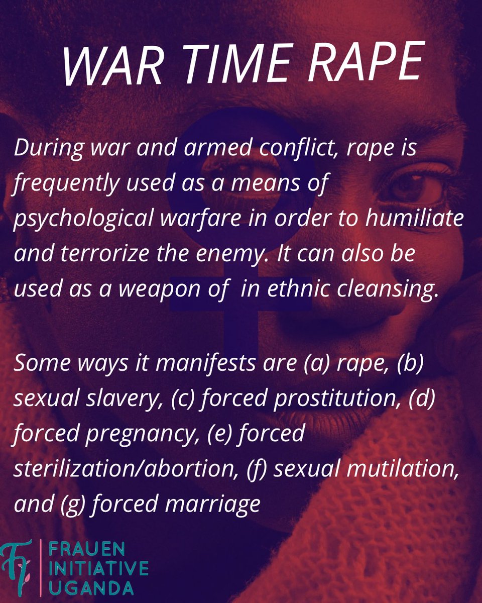 There’s a lot of conflict around the world & this #SexualAssaultAwarenessMonth we would like to bring to your attention the use of rape as a weapon of war. We hope you can take time to read about it & amplify voices of victims around the world. One place you can start is in Sudan