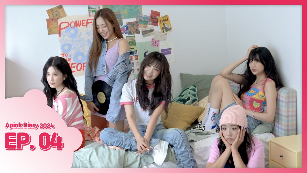 [#에이핑크] Apink Diary 2024 EP.04
> 2024 시즌그리팅 'PINK TAG' 촬영 현장 비하인드

▶youtu.be/Pz6WAzCSbgg

#Apink #다이어리
#2024에도_우리핑크는_이쁘다♥
#멋짐_뿜뿜_이쁨_뿜뿜 
#2025시즌그리팅에서도_만나요