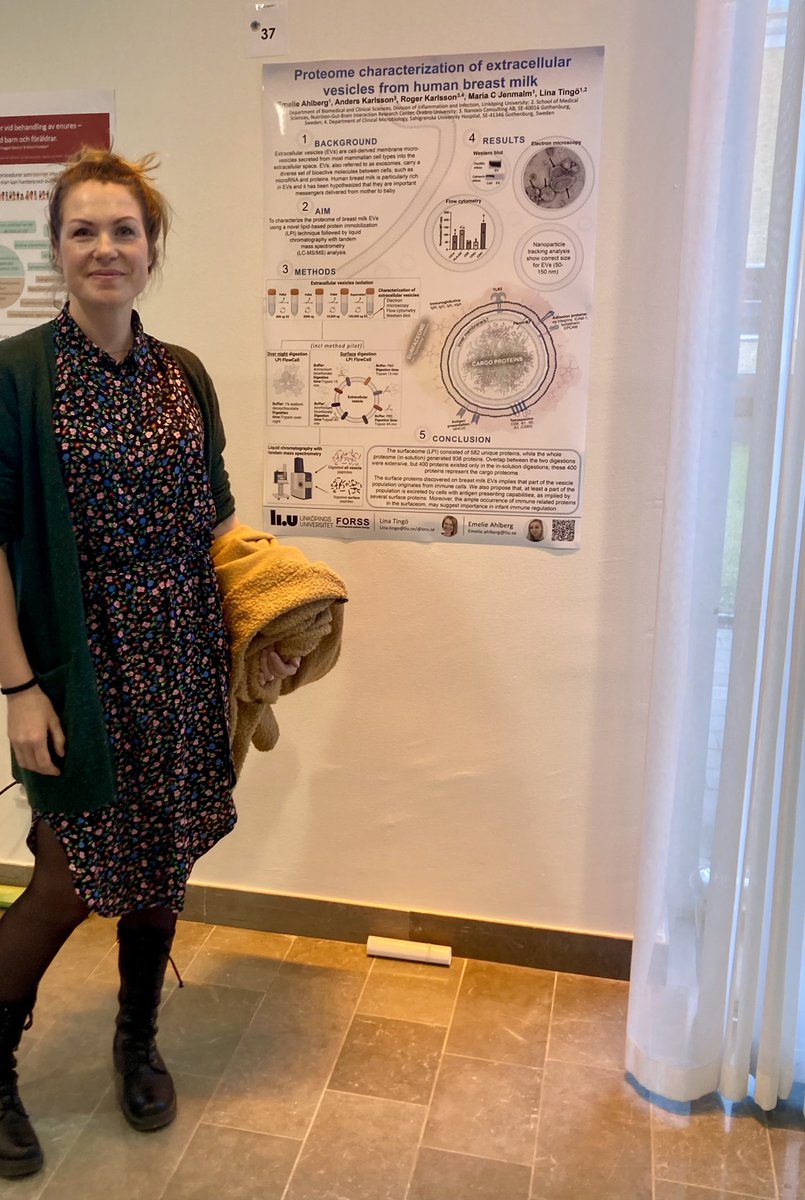 Just hung my poster up at the Swedish Pediatrics Week/conference in Linköping #Barnveckan2024 #swedishpediatricsociety #svenskabarnläkarföreningen