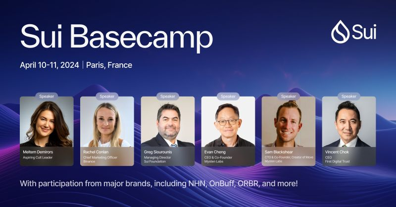 FirstDigitalHQ's tweet photo. First Digital is proud to be a part of #SuiBasecamp this April 10 - 11 in Paris 🇫🇷

Catch our CEO @vchok alongside @SuiNetwork  @Mysten_Labs @louisabai for a fireside chat on the importance of #stablecoins in a sustainable #DeFi ecosystem.

Date: April 11th
Time: 10:30-11:00am
Stage: Main Stage, Main Level La Salle Vendôme, Place Vendôme

See you there!
https://t.co/1QlGPfXdWb