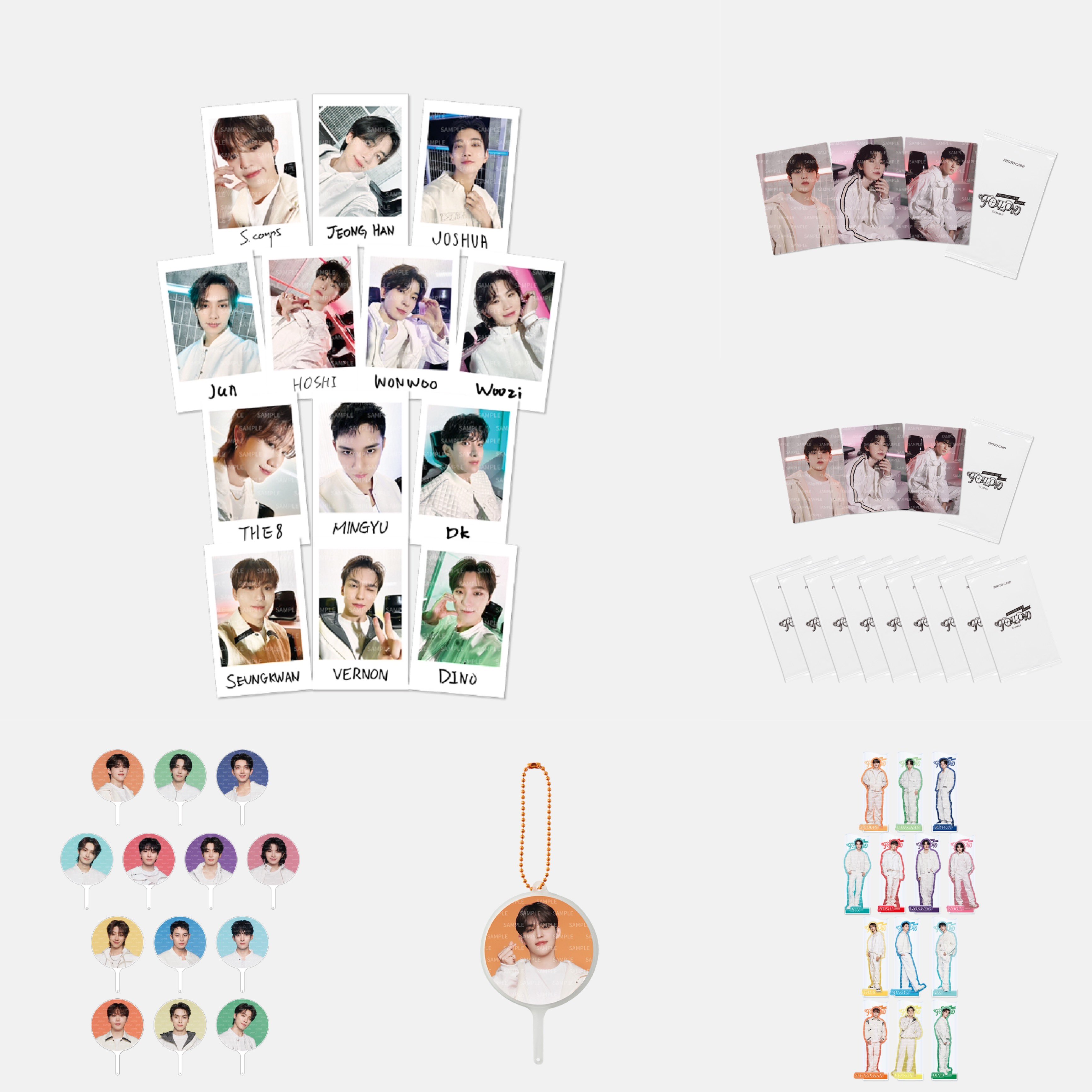 公式】seventeen ドギョム ライブうちわセット seventeen ドギョム