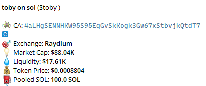 TobyonsolX's tweet photo. Time launch: 09:30 AM UTC today

ECA: 4aLHgSENNHKW95S95EqGvSkKogk3Gw67xStbvjkQtdT7

$toby https://t.co/YaQQ96wCfB