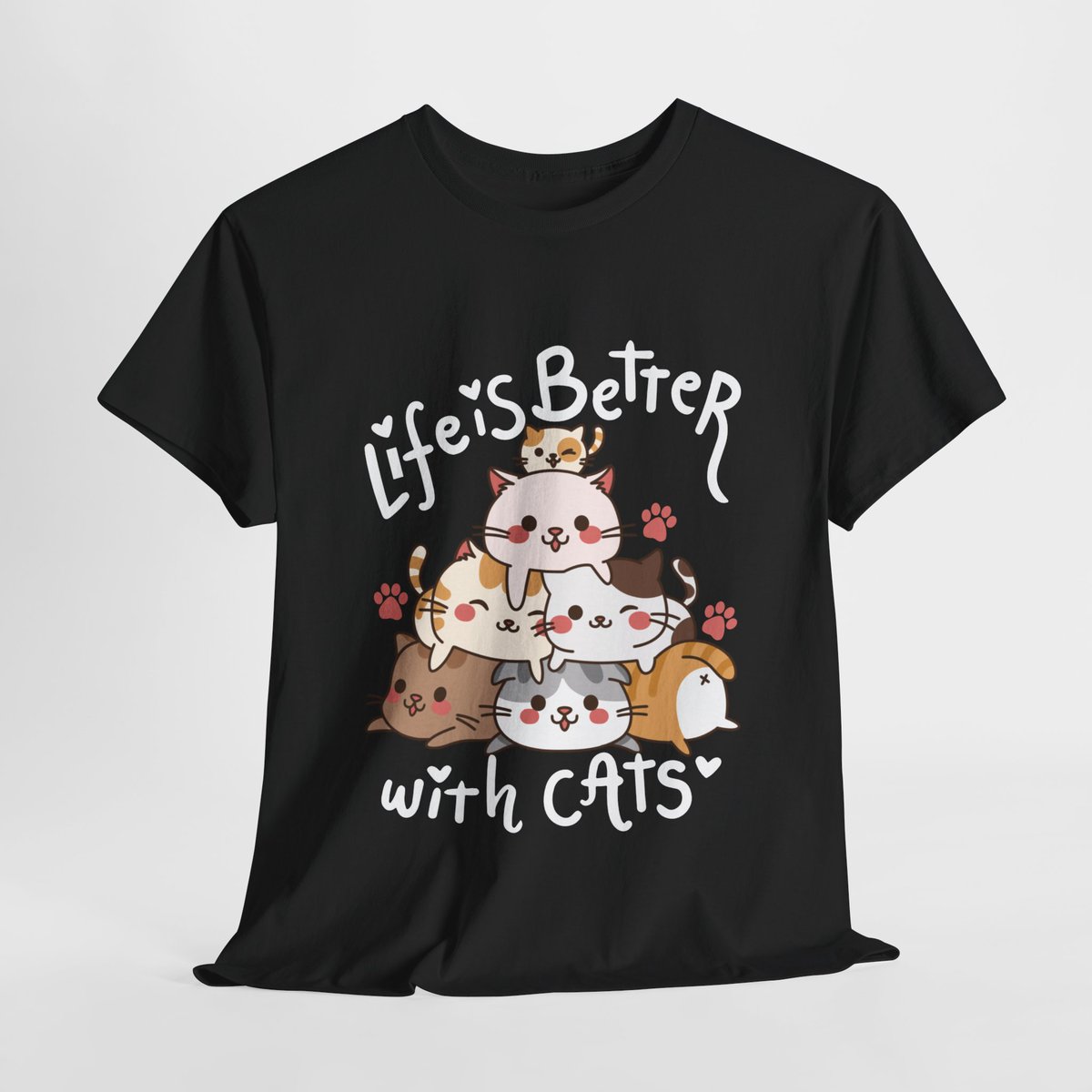 Life is Better with Cats T-Shirt- Express Delivery available
😻 Cat Lovers Rejoice! These Tees Will Speak to Your Feline Soul! 🐾
🎁 $16.85 💕 Shop Now 👇👇👇
hatala-pets-shop.printify.me/product/710161… 
#catsloversworld #catslove #catsarelife #catsworld #catsfollowers #cats #catslover #catslife