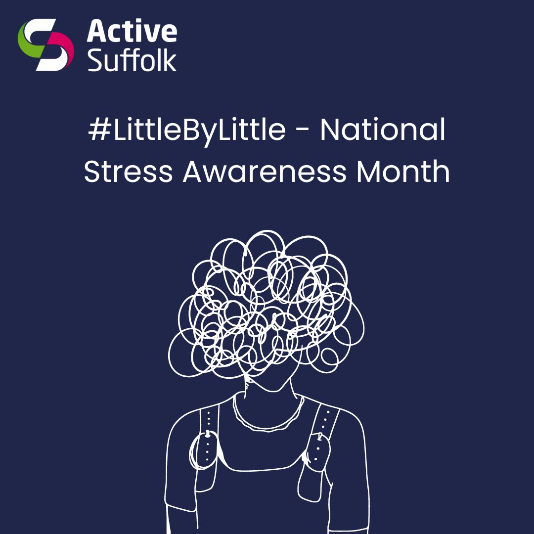 ❗❓ Did you know - April is Stress Awareness Month! This year's theme is #LittleByLittle and we're focussing on how in times of stress, even the smallest amounts you can do for yourself to combat it will then add up to significant improvements in your mental health over time 😄