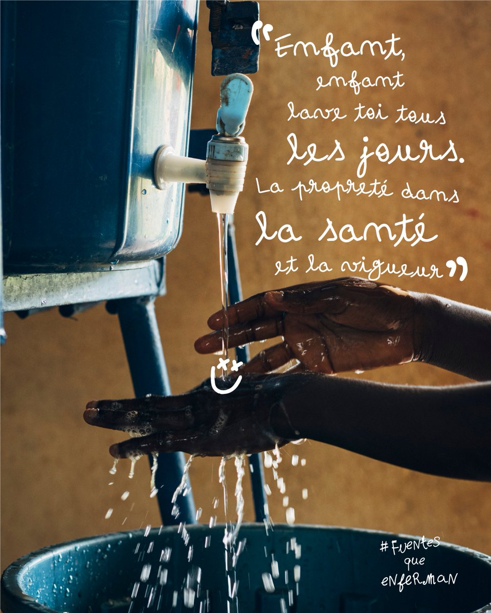 En el colegio de #Chiepo existen 13 puntos de lavado de mano delante de cada clase y 5 bloques de letrinas. En este cole, además, manda el club del agua. Conoce su historia: anesvad.org/colabora/fuent… #FuentesqueEnferman #DerechoalaSalud #SanidadOlvidada #FundacionAnesvad