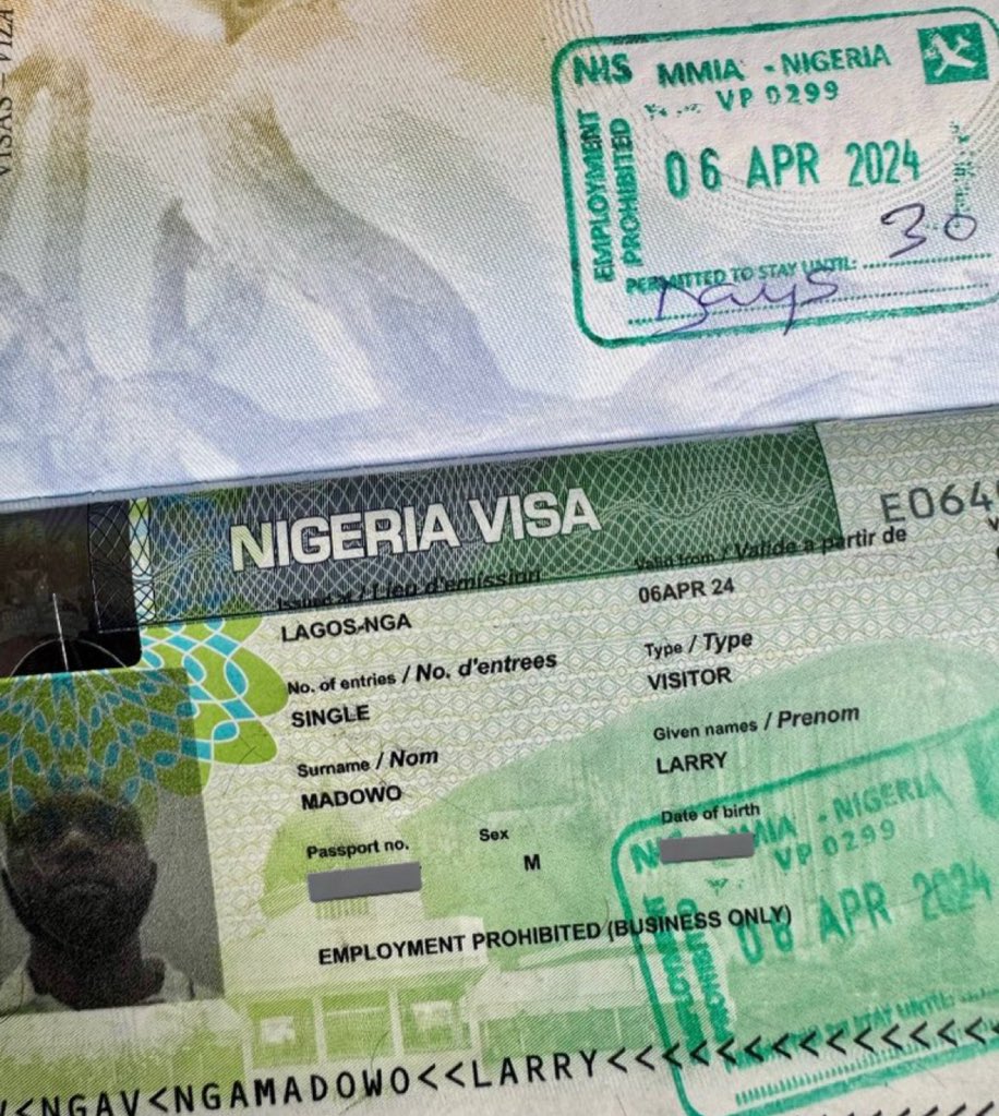 Nigeria's visa-on-arrival is similar to the 'visa-free' delusion of Kenya's ETA - you apply in advance, submit some documents and wait for it to be approved. It can take up to 5 business days. If you know 'someone,' you can pay them $50 or more to 'facilitate' a faster approval