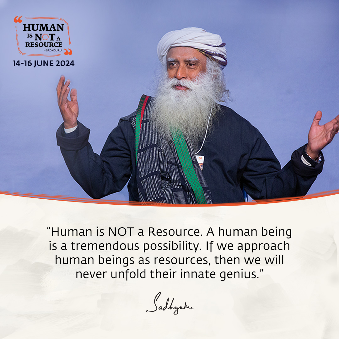 Envisioned by @SadhguruJV , this interactive 3-day leadership program empowers business leaders with practical steps to enable a paradigm shift to viewing human beings as Possibilities instead of mere resources. Learn more: isha.co/hinar