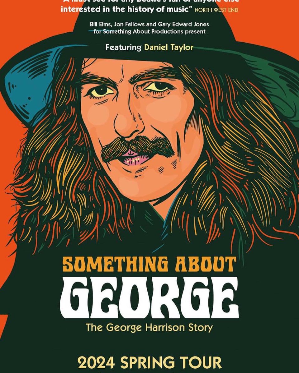 #SomethingAboutGeorge #UK & #Ireland #Tour  .... Had the best time with the best people doing this. Big love & thanks to all those who came along to see and hear us tell his incredible story.  What a response ! See you next time. #GeorgeHarrison #thegeorgeharrisonstory @BillElms