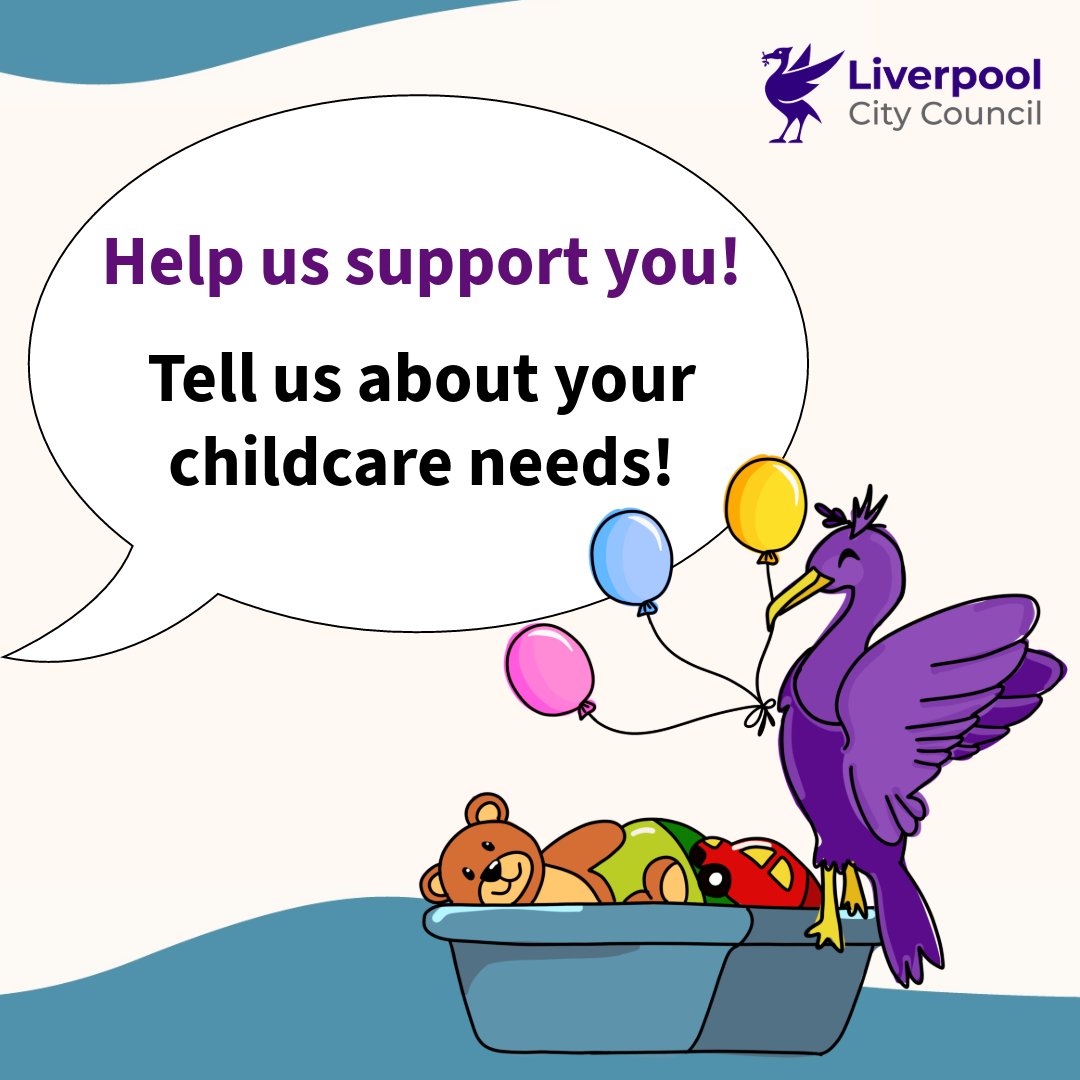 Are you a parent or carer of young children? 👶 🧒 Please take part in our childcare surveys so that we can offer the right support across the city. ✏️ They only take five minutes and your anonymous feedback will be a great help! 👍 bit.ly/3U4zLLd